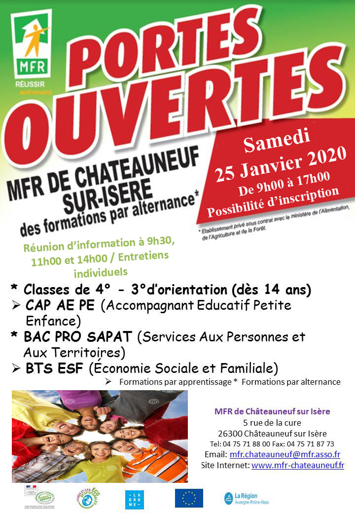 Portes Ouvertes 2020