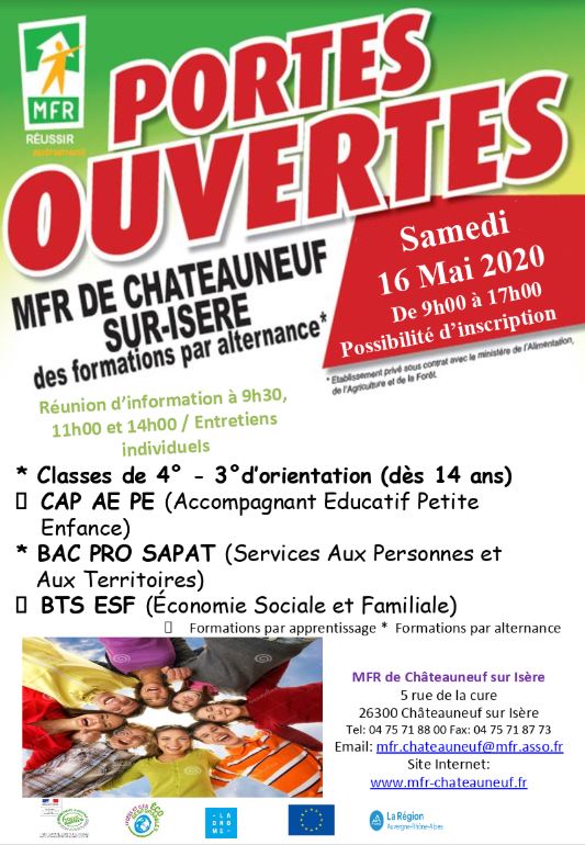 Portes Ouvertes 2020